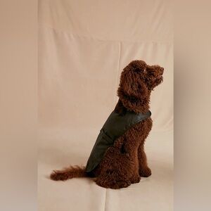 Barbour Olive Wax Dog Coat